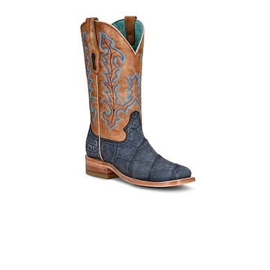 Blue and Sand Alligator - Corral Style # A4199