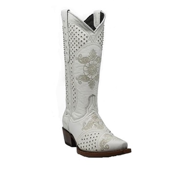 Studded Embroidery White - Innovation Style # 351 Blanco
