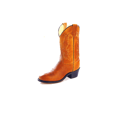 Tan Canyon Children's Boots - Jama Old West Style # 1129